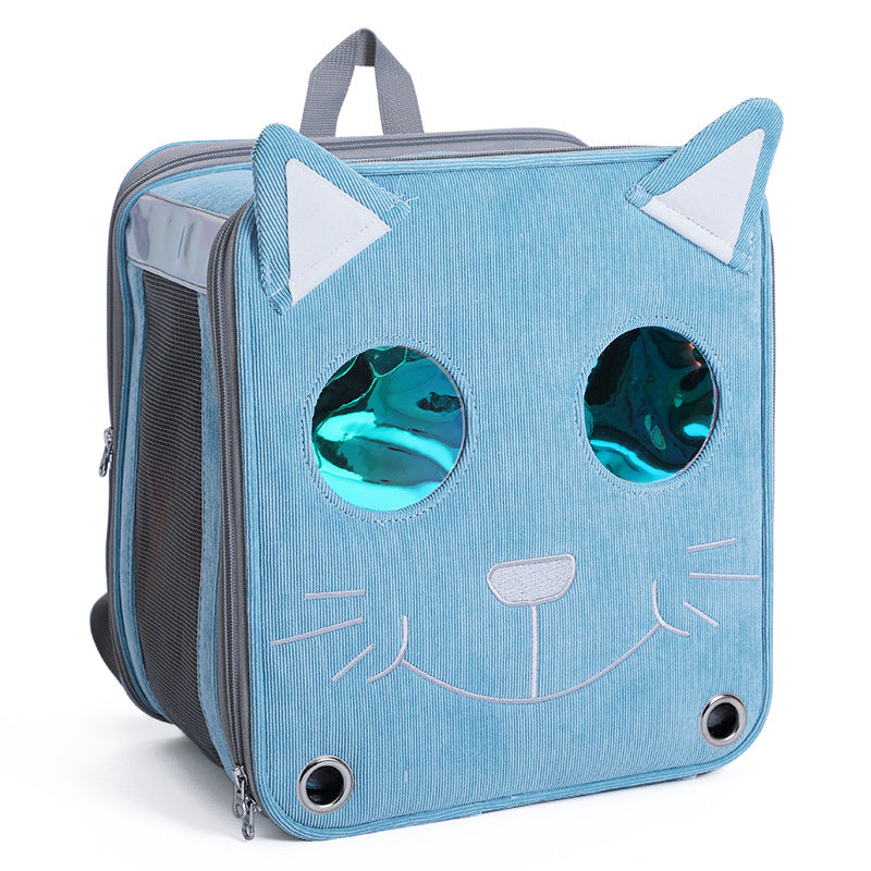 Space capsule cat backpack cat bag